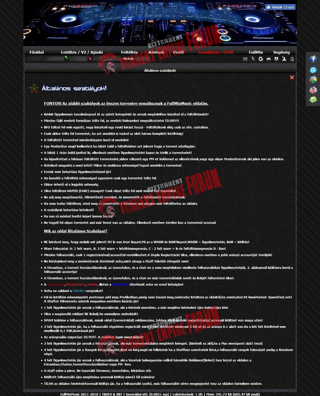 Szabályzat Szabályzat